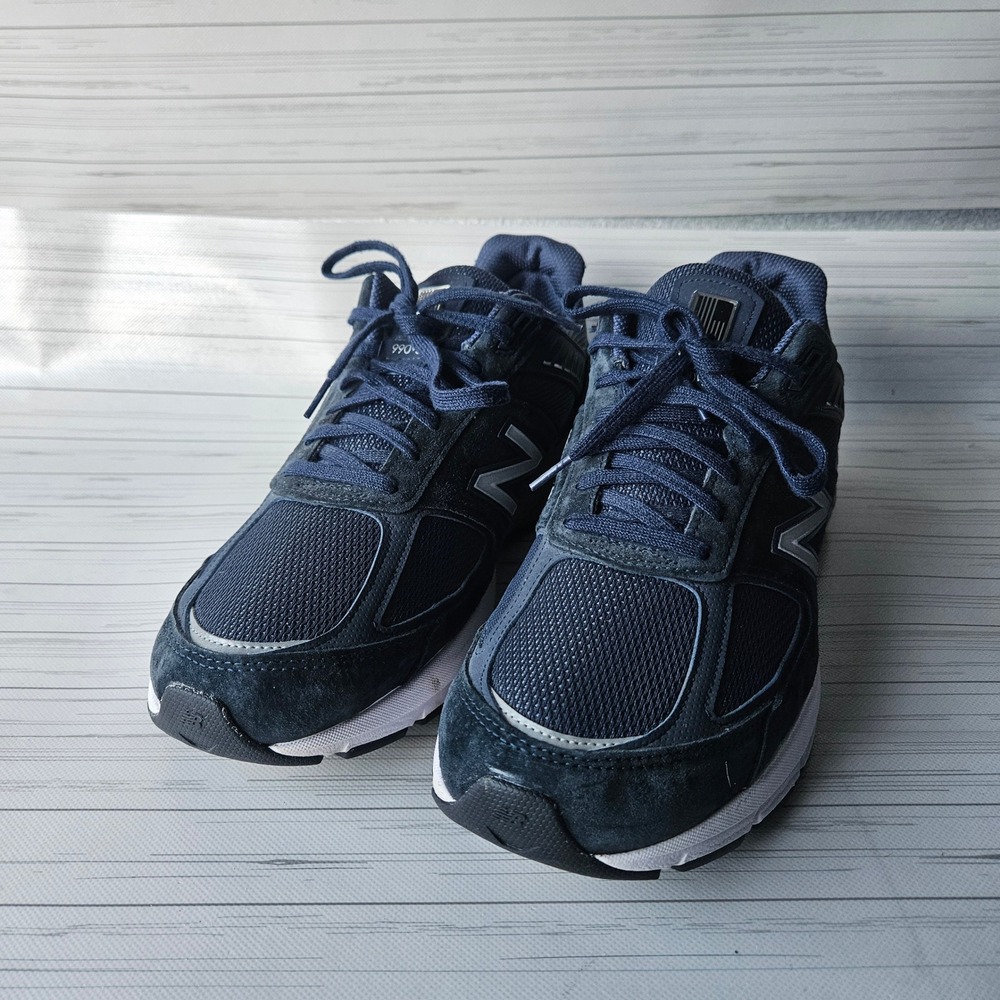 New Balance 990v5 Mens Size 13 2E Navy Blue Made in USA Sneakers M990NV5